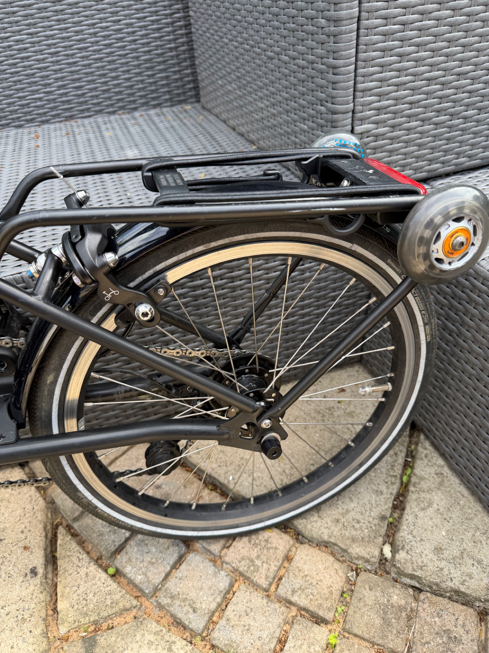 Brompton Electric P Line 4 Speed With Roller Frame 2022