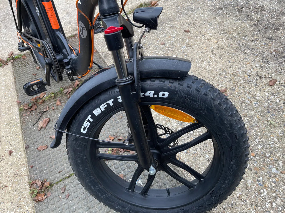 Powerhog Fat Tyre Folding Step through Bike 2021