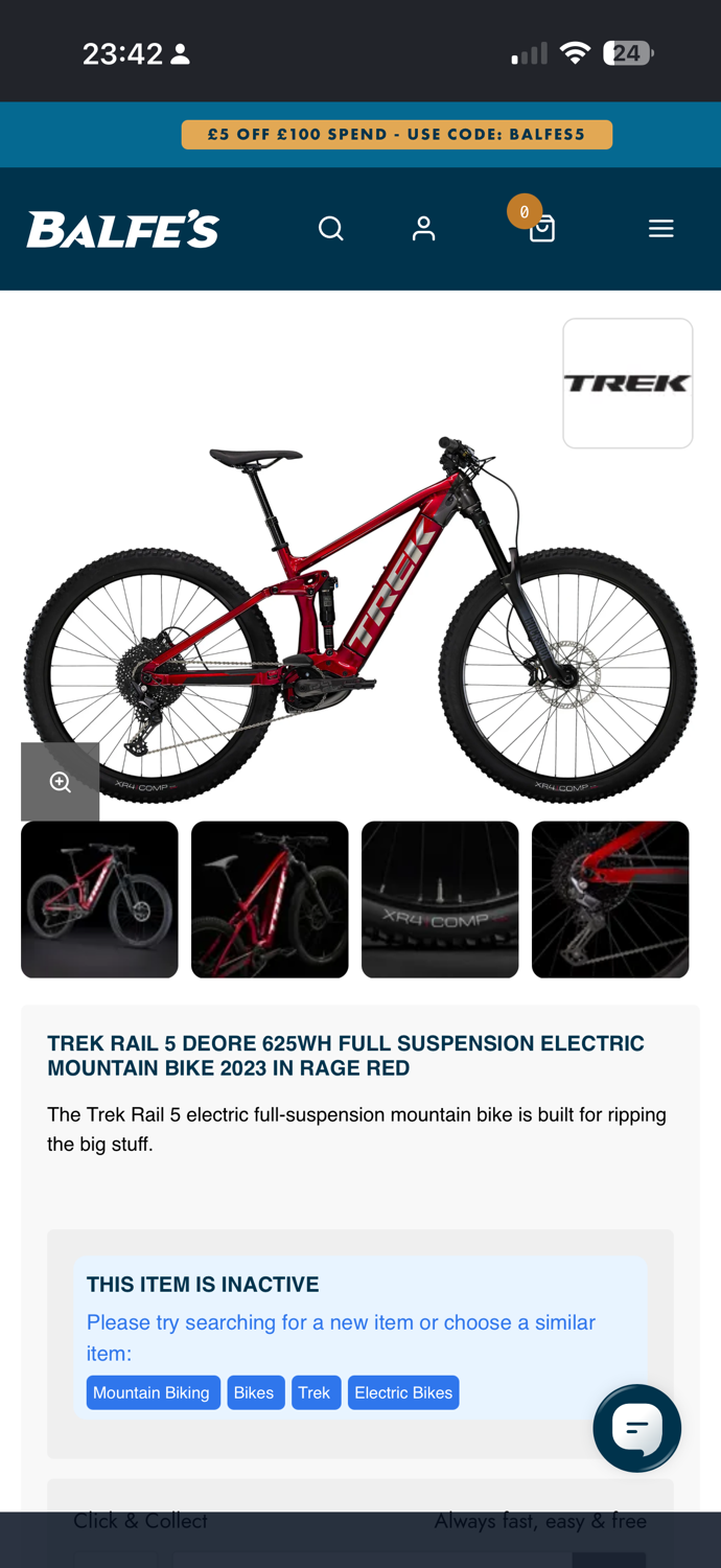 Trek Rail 5 Deore Gen 3 2023