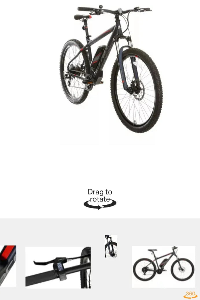 Carrera Vengeance E Mens Electric Mountain Bike Shimano 2.1 2023