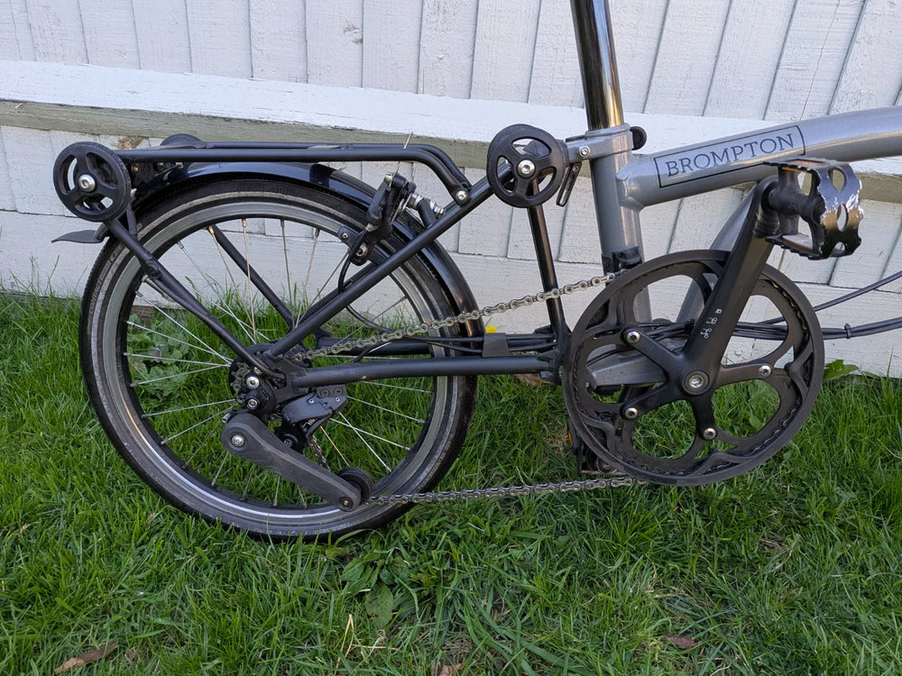 Brompton Electric P Line Urban with Roller Frame 2023