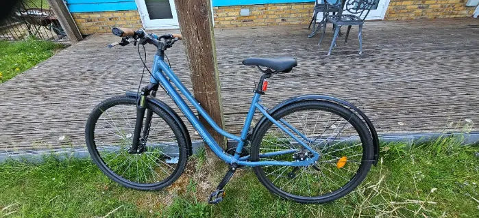 Decathlon Hybrid Bike Riverside 500 - Midnight Blue 2025