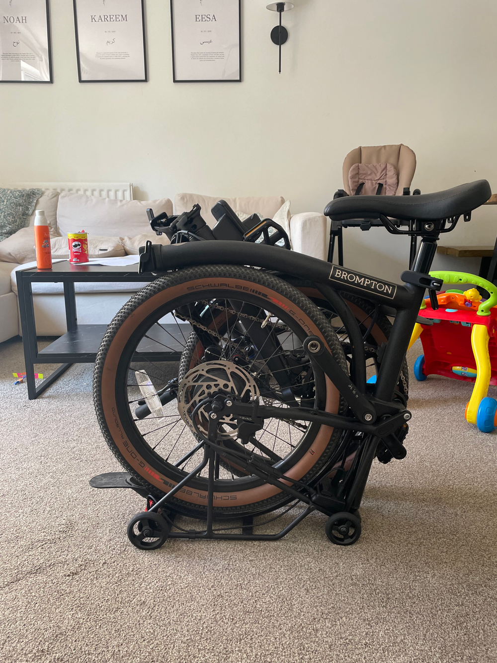 Brompton Electric G Line With Roller Frame - 4-speed Folding 2026
