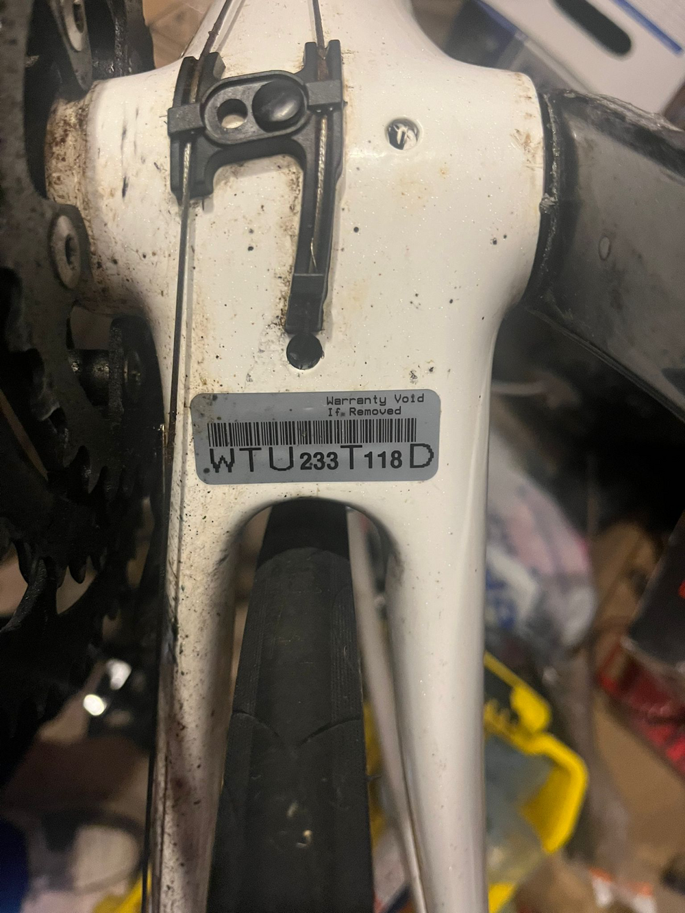 Trek MADONE 5.2 C UK 56 PEARL WHITE 2007