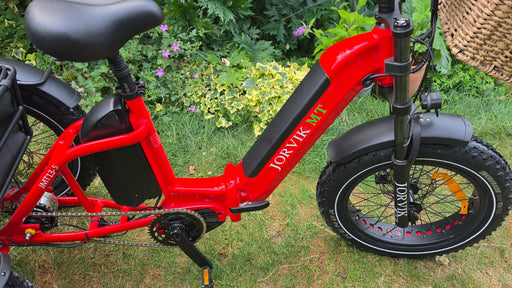 Jorvik Jorvik JMT 13-5 folding mountain trike, 500w with dual batteries 2025