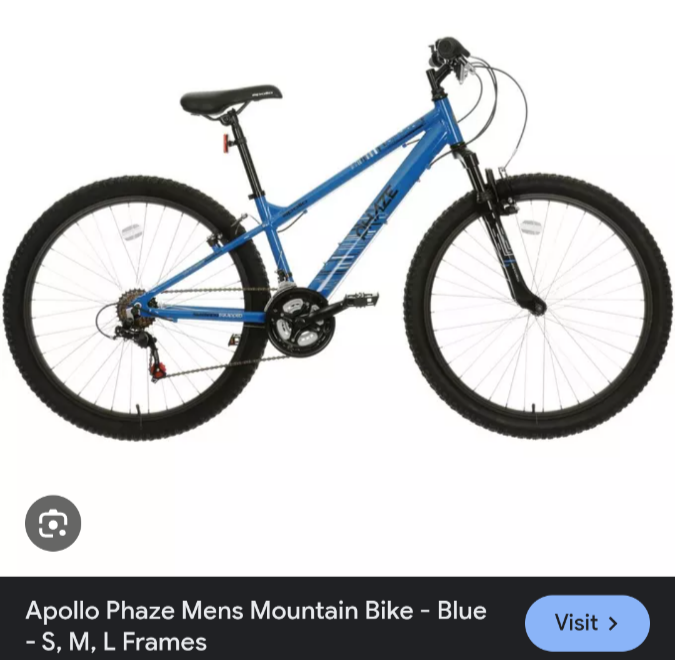 Apollo Phaze Mens Mountain Bike 2023