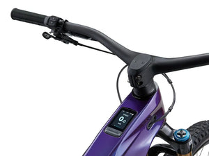 Giant Reign Advanced E+ 0 Electric Mountain Bike in Purple Haze/Metallic Navy 2026