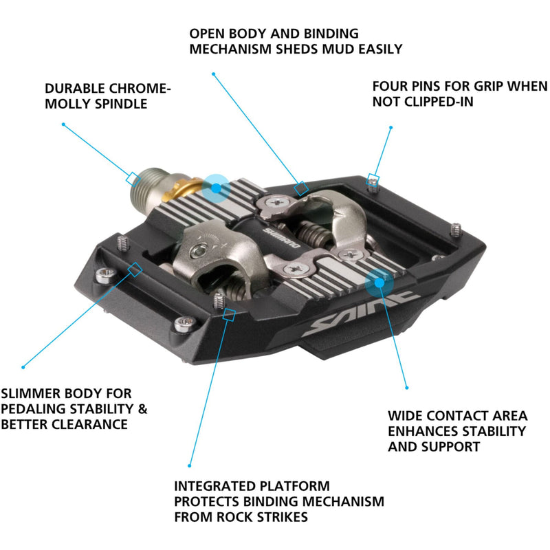 Shimano PD-M821 Saint SPD pedals