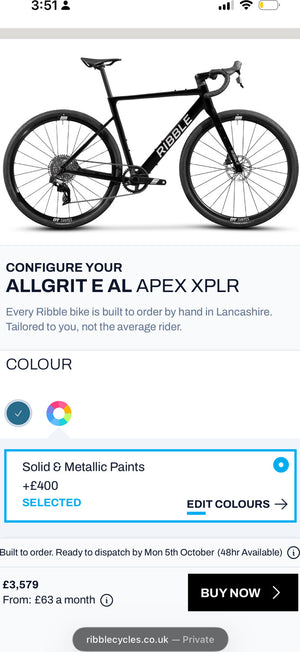 Ribble Algrit AL E Apex 2026