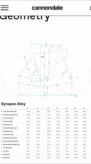 Cannondale Synapse Tiagra 2021