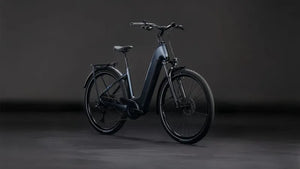Cube Kathmandu Hybrid ONE 800wh Easy Entry 2026 Electric Hybrid Bike - Metallicgrey/Grey