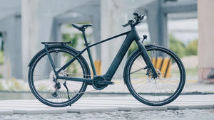 Cube Kathmandu Hybrid C:62 SLX 400X 2026 Electric Hybrid Bike - Liquidblack/Bluedust
