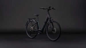 Cube Kathmandu Hybrid C:62 SLX 400X Easy Entry 2026 Electric Hybrid Bike - Liquidblack/Bluedust