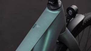 Cube Kathmandu Hybrid C:62 SLT 400X 2026 Electric Hybrid Bike - Seafoam/Chrome