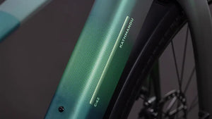 Cube Kathmandu Hybrid C:62 SLT 400X 2026 Electric Hybrid Bike - Seafoam/Chrome