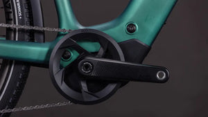 Cube Kathmandu Hybrid C:62 SLT 400X 2026 Electric Hybrid Bike - Seafoam/Chrome