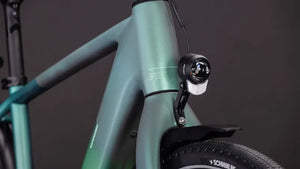 Cube Kathmandu Hybrid C:62 SLT 400X 2026 Electric Hybrid Bike - Seafoam/Chrome