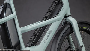 Cube Longtail Hybrid Comfort 800wh 2026 Electric Hybrid Bike - Haze/Refex