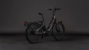 Cube Longtail Hybrid Comfort 800wh 2026 Electric Hybrid Bike - Mineralgrey/Reflex