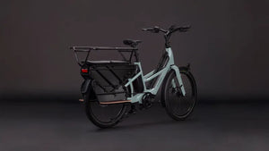 Cube Longtail Hybrid Comfort Family 800wh 2026 Electric Hybrid Bike - Haze/Reflex
