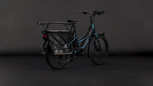 Cube Longtail Hybrid 800wh 2026 Electric Hybrid Bike - Royalgreen/Black