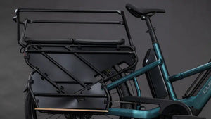 Cube Longtail Hybrid Family 800wh 2026 Electric Hybrid Bike - Royalgreen/Black