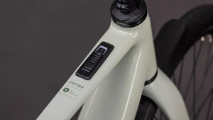 Cube Editor Hybrid SLX 400X FE 2026 Electric Hybrid Bike - Reedbeige/Chrome