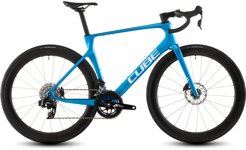 Cube Agree C:62 EX 2026 Carbon Road Bike - Topasblue/White