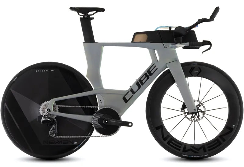 Cube Aerium C:68X SLT Aero 2026 Carbon Triathlon Bike - Genesisgrid/Black