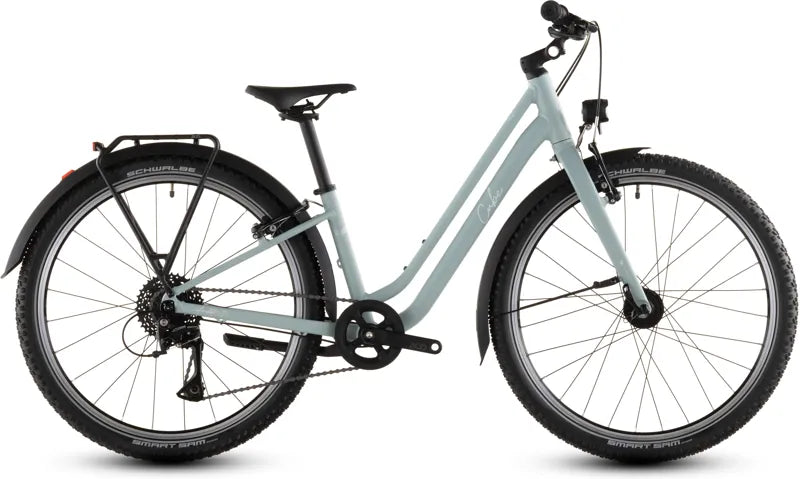 Cube Aruba 240 24w 2026 Kids Hybrid Bike - Aloegreen/White 2027