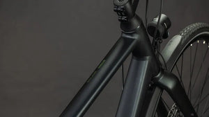 Cube Nulane Comfort EXC FE 2026 Flat Bar Gravel Bike - Grey/Chrome