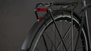Cube Nulane Comfort EXC FE 2026 Flat Bar Gravel Bike - Grey/Chrome