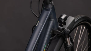 Cube Touring One Trapeze 2026 Hybrid Bike - Night/Chrome