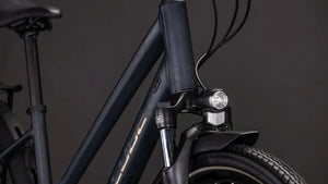 Cube Touring One Trapeze 2026 Hybrid Bike - Night/Chrome