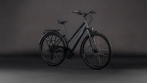 Cube Touring One Trapeze 2026 Hybrid Bike - Night/Chrome