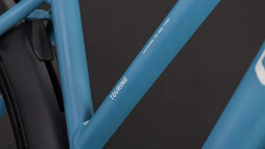 Cube Touring One Trapeze 2026 Hybrid Bike - Bluebird/Grey