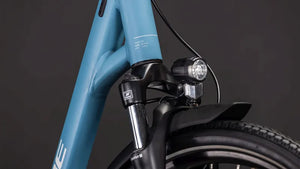 Cube Touring One Easy Entry 2026 Hybrid Bike - Bluebird/Grey