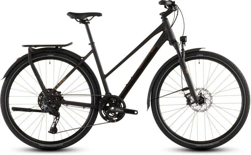 Cube Kathmandu SLX Trapeze 2026 Hybrid Bike - Solareclipse/Gold