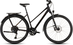 Cube Kathmandu SLX Trapeze 2026 Hybrid Bike - Solareclipse/Gold