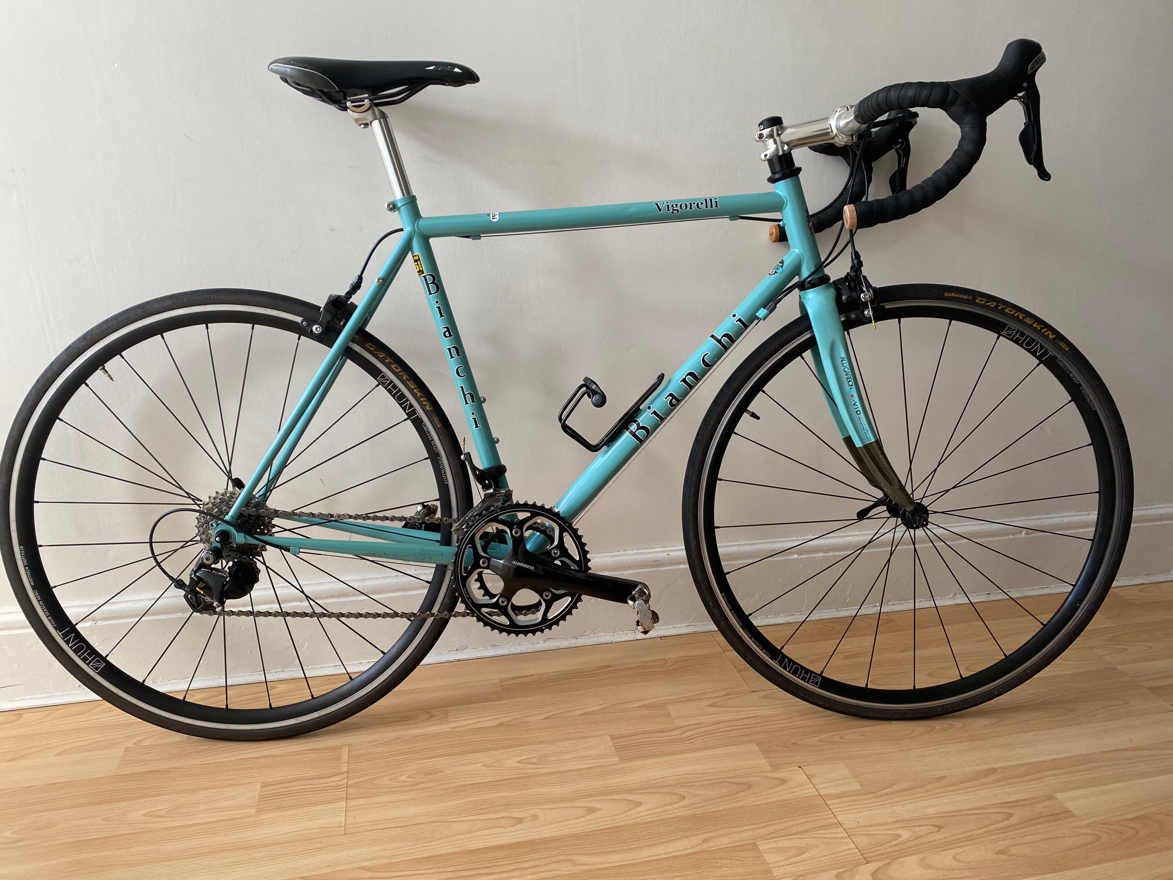 Bianchi full suspension road sales bike