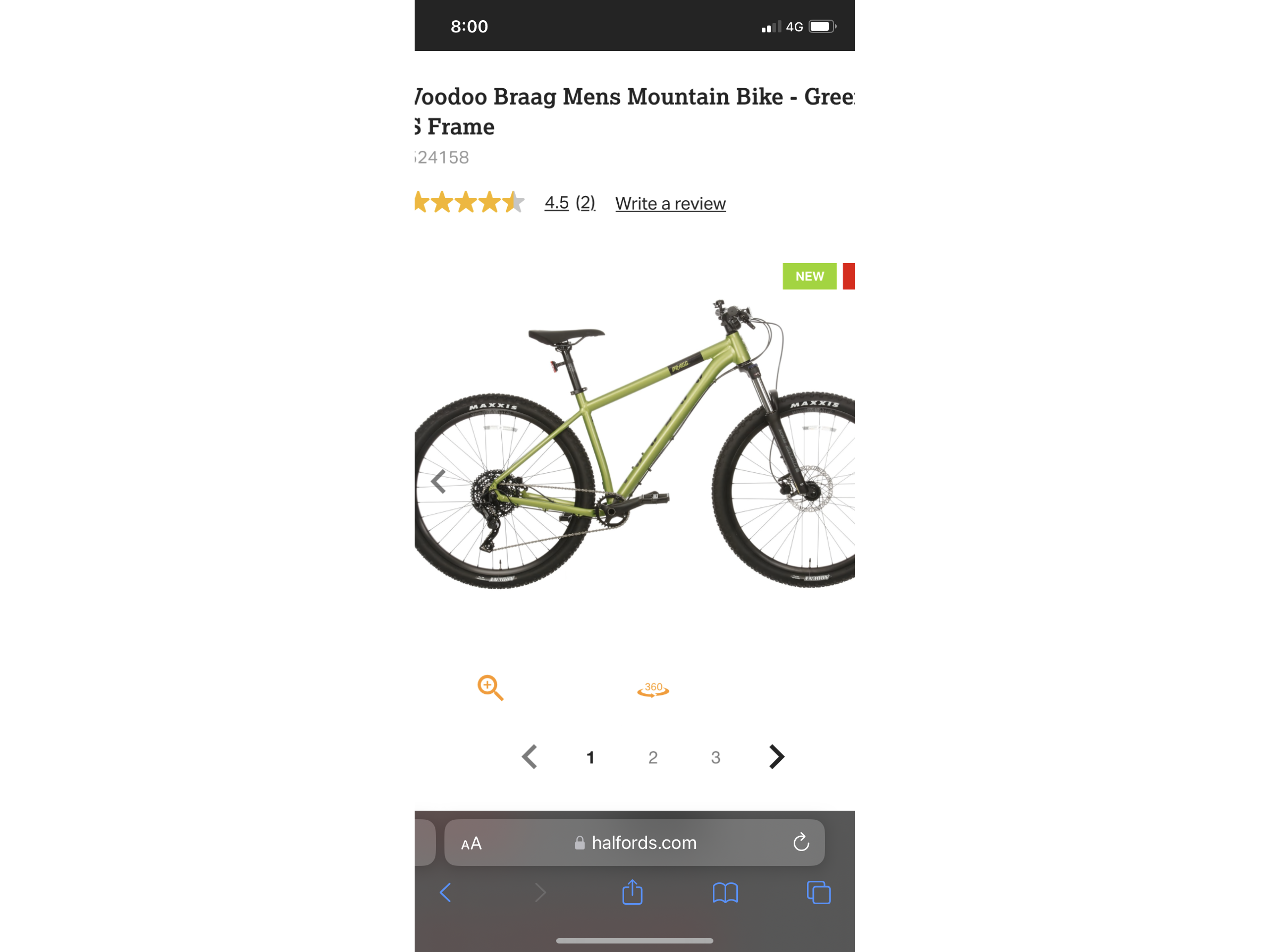 Voodoo shop bike finance